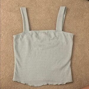 Women's Light blue Sleeveless Top